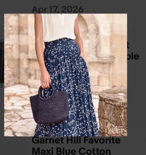 Garnet hill donna - hill, maxi