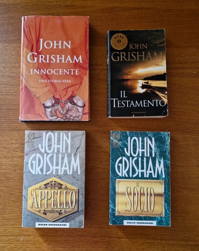 Lotto libri john - libri, grisham