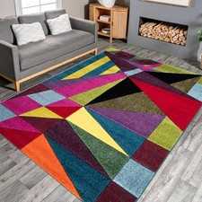Tappeto multicolore grande