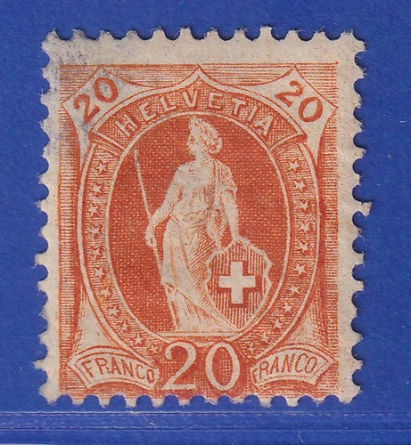 Svizzera 1882 helvetia - 1882, in