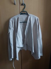 Giacca ecopelle Zara rosa nudo