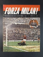 rivista FORZA MILAN - Milan Clubs - anno 1972 n 1 - Rivera