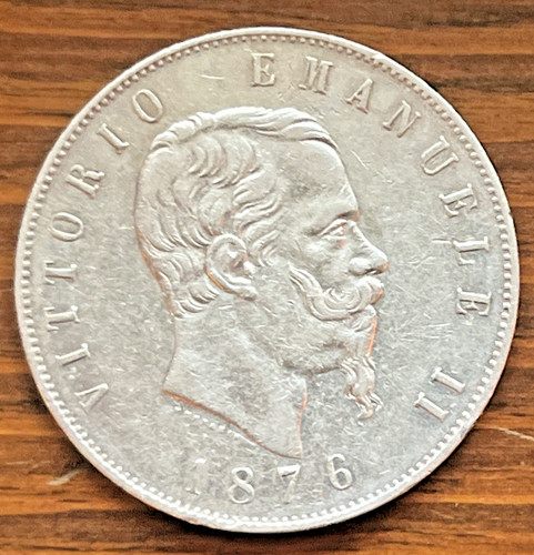 Regno italia lire - lire, 1876
