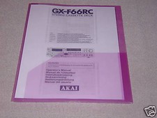 Akai f66rc stereo cassette - akai,