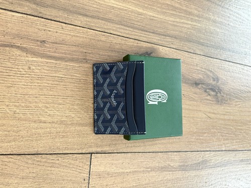 Goyard porta carte blu - goyard,