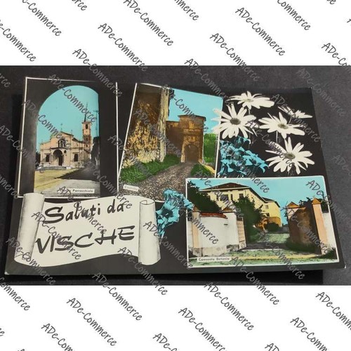 Cartolina vische chiesa - vische,