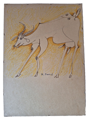 Mario porcù disegno capretta - mario,