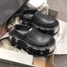 Sandali fondo spesso materiale