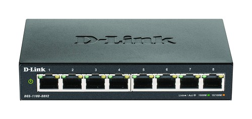 Switch link dgs - d-link, 8