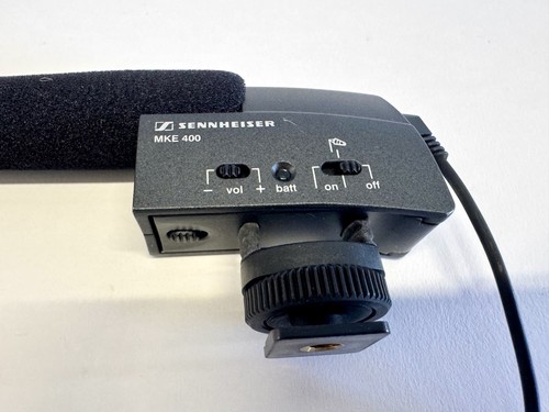 Sennheiser mke 400 microfono - mke,