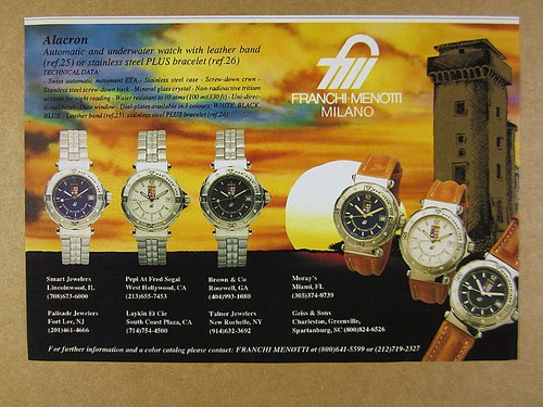 Orologio franchi menotti - franchi,