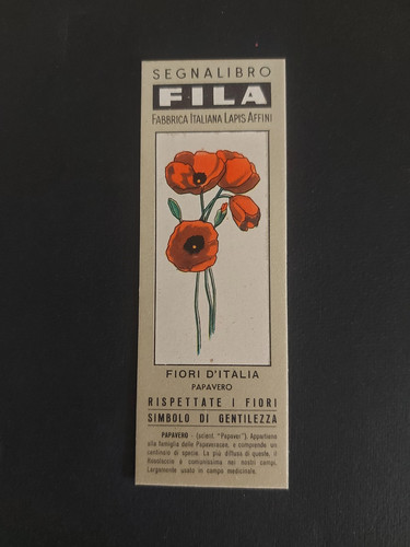 Fila segnalibro fiori - fila,