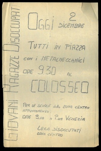 Lega disoccupati zona centro - lega,