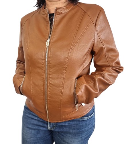Giacca ecopelle edas donna - giacca,