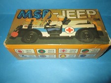 giocattolo vintage...MADE DDR MSB JEEP 1300 AMBULANZA
