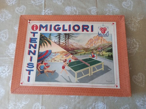 Gioco tavolo vintage ping - gioco,