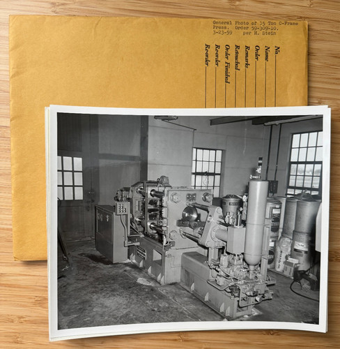 Ton frame press order - c-frame,