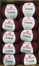 Gomitoli lana Mondial Extrafine 100% filato in lana vergine merino super wash