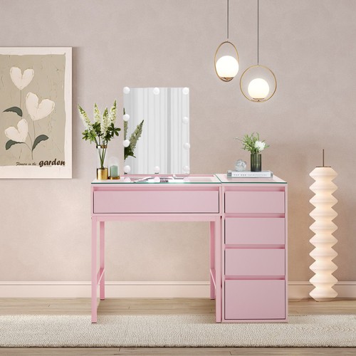Makeup vanity desk with - vanity,