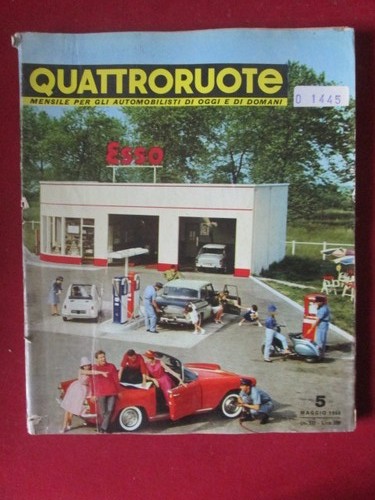 Quattroruote 1960 fiat - 5, 1800