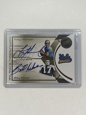 2008 Press Pass Troy Aikman Billy Kilmer Dual Auto # Match 8 /15 #II-TABK