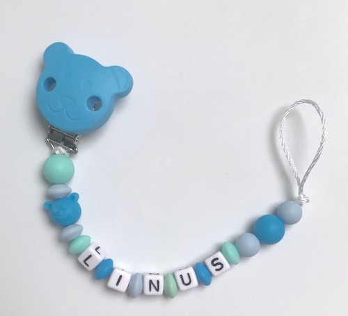 Pacifier chain bow nuckel - pacifier,