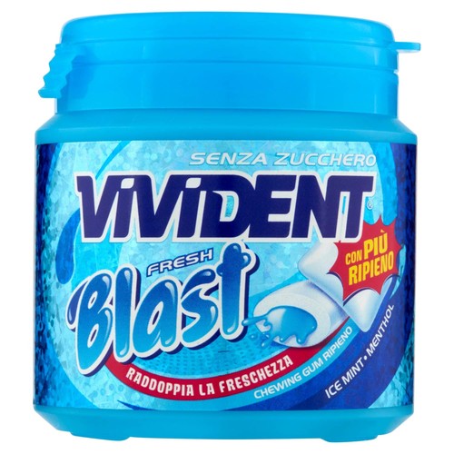 Vivident blast fresh chewing - blast,