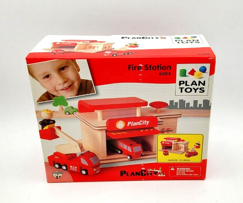 Plan toys fire station - plan,