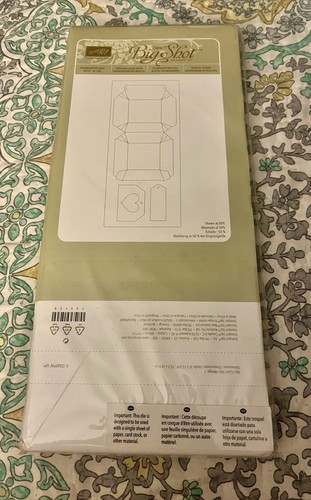 Stampin big shot hamburger - up,