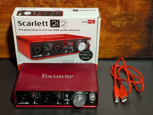 Focusrite scarlett 2i2 - focusrite,