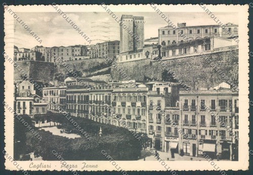 Cagliari città cartolina - cagliari,