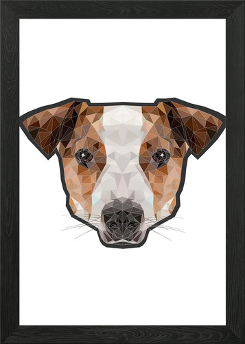 Jack russell poly poster - poly, arte