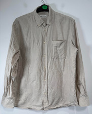 Zara Camicia Uomo Grande Beige