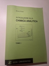 Introduzione Alla Chimica Analitica  Tomo 1. Autore Forina.  Ecig  Edizione