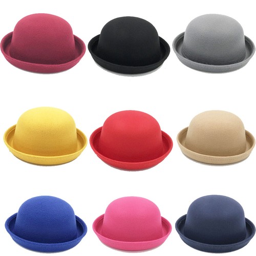 Cappello bowler rotondo in - rotondo,