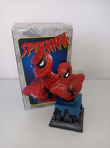 Marvel mini bust spider - mini-bust, spider-man