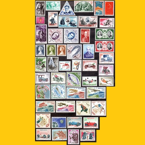 Lot timbres poste monaco - poste, de