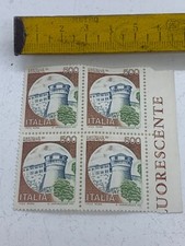 francobollo 500 lire castello