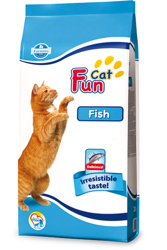 Fun cat fish farmina - farmina, kg