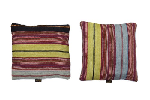 Cuscino kilim righe - a,