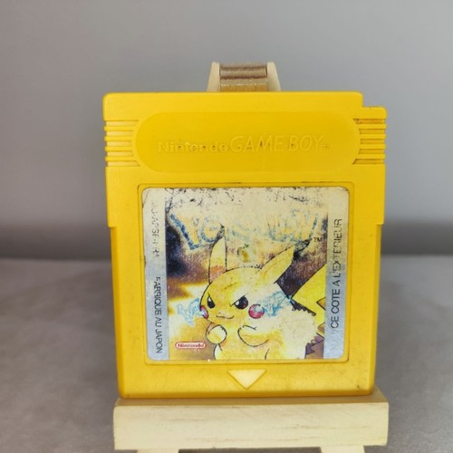 Cartuccia pokémon giallo game - cartuccia,