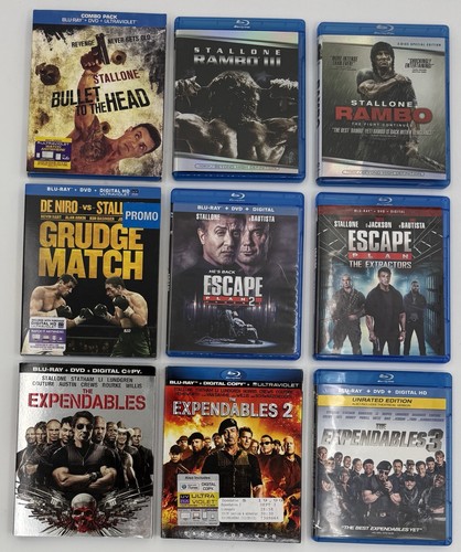 Stallone blu ray rambo - stallone,