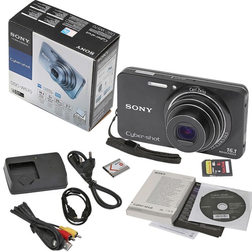 Sony cyber shot dsc w570 - cyber-shot, dsc-w570