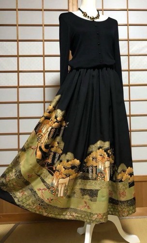 Maxi gonna kimono unica nel