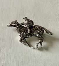 Spilla fantino cavallo - spilla, da