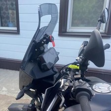Parabrezza acrilico moto rally