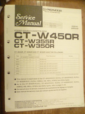 Pioneer CT-W450R, CT-W355R
