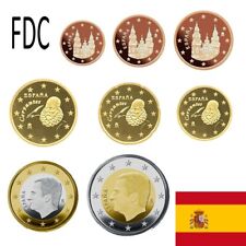 SPAGNA ESPANA ESPAGNE 1 CENT - 2 EURO FDC  2018 -  2019 - 2020 - 2021 - 2022