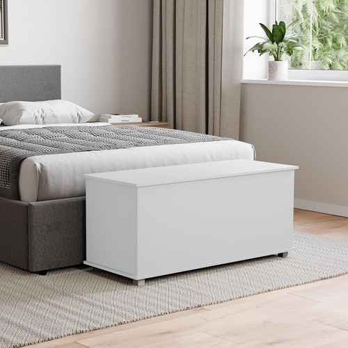 Leon storage ottoman - storage, wooden