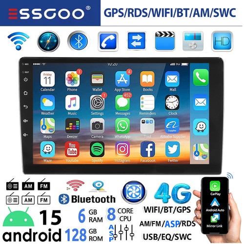 Autoradio carplay 8core - 10.1",